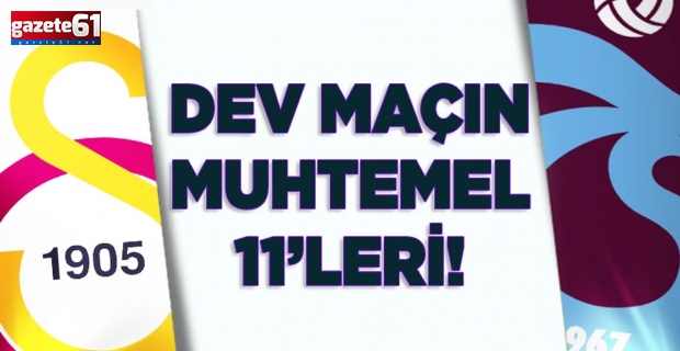 Galatasaray - Trabzonspor maçı ne zaman?