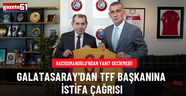 Hacıosmanoğlu'dan Dursun Özbek'e yanıt gecikmedi!