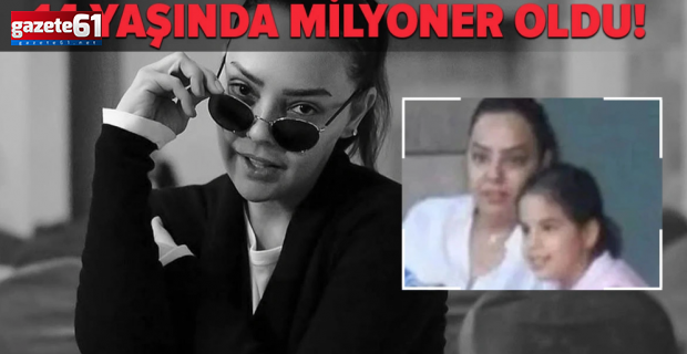 Ebru Gündeş'in kızı Alara 14 yaşında milyoner oldu!