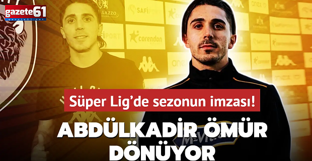  Abdülkadir Ömür Süper Lig'e dönüyor! İki takım birden talip oldu...