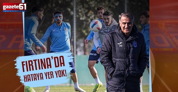  İşte Trabzonspor'un Bellona Kayserispor maçı muhtemel 11'i