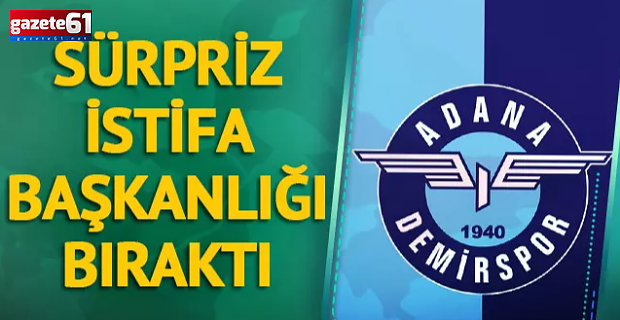 Süper Lig ekibinde deprem! Başkan istifa etti