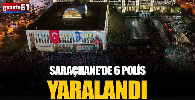 Bakan Yerlikaya duyurdu: Saraçhane'deki gösterilerde 6 polis yaralandı