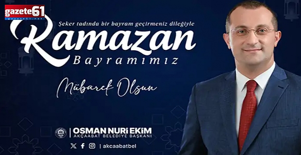 Ramazan Bayramınız Mübarek Olsun