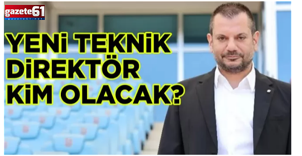 Trabzonspor'un Yeni Teknik Direktörü Kim Oluyor?