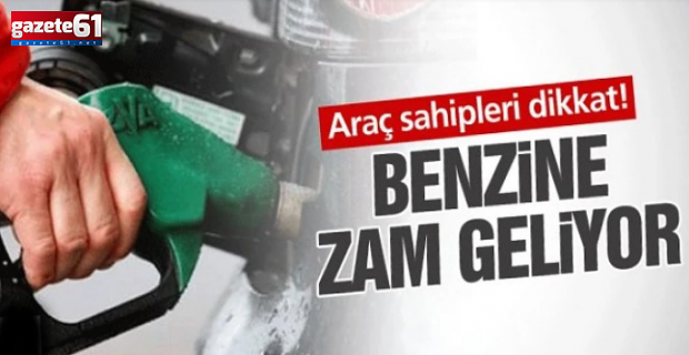 Araç sahipleri dikkat! Benzine zam bekleniyor