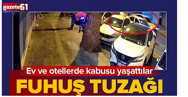 Erkeklere fuhuş tuzağı: O anlar otel kamerasında!