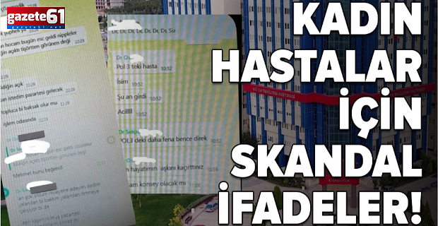 Doktorların mesajları ifşa oldu