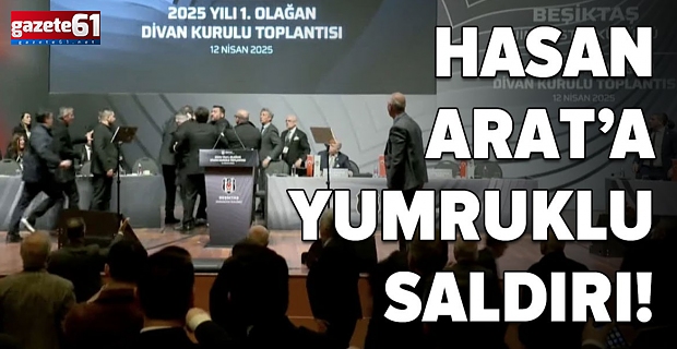 Hasan Arat yumruklandı
