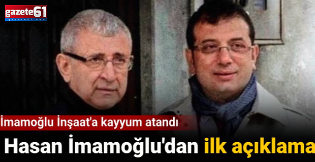 İmamoğlu İnşaat'a Kayyum Atandı