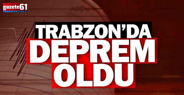  Trabzon beşik gibi sallandı