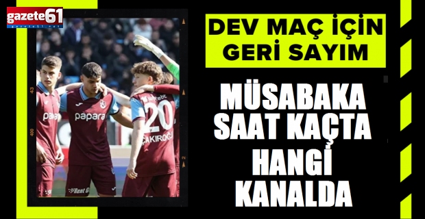 Trabzonspor - Salzburg U19 maçı ne zaman, saat kaçta, hangi kanalda?