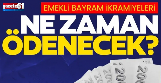 Bayram ikramiyesi ne zaman ödenecek?