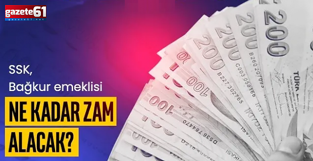 SSK, Bağkur emeklisi 2025 Temmuz zammı ne kadar olacak?