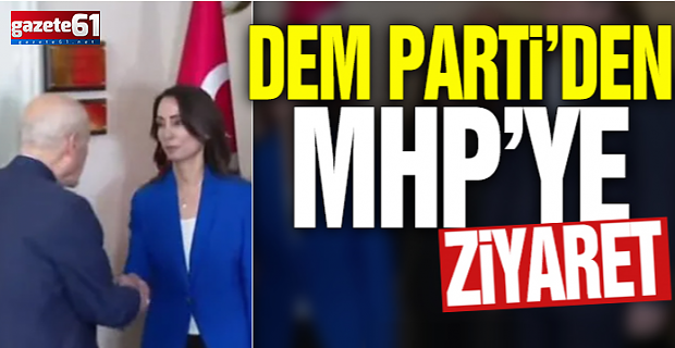DEM Parti Heyeti'nden MHP'ye ziyaret