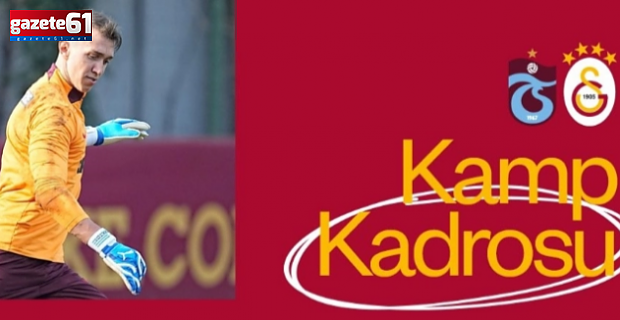 Galatasaray'ın Trabzon kadrosu belli oldu! Eren Elmalı Sürprizi