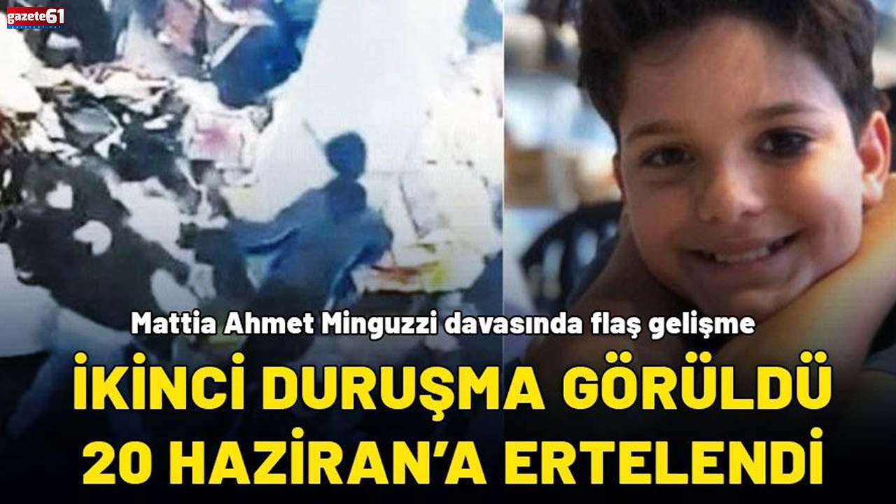 Minguzzi davası 20 Hazirana'a ertelendi