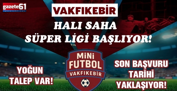 Mini Futbol Turnuvası Vakfıkebir’de Başlıyor