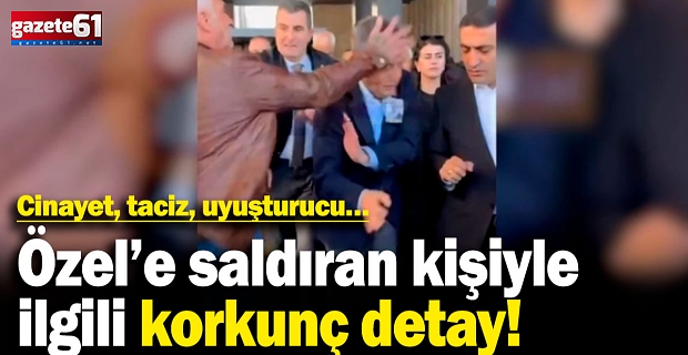 Özgür Özel'e saldıran Selçuk Tengioğlu tam bir suç makinesı çıktı