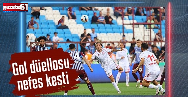 SAMSUN'U ELİMİZDEN KAÇIRDIK