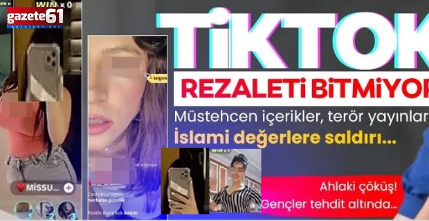 TikTok rezaleti bitmek bilmiyor!