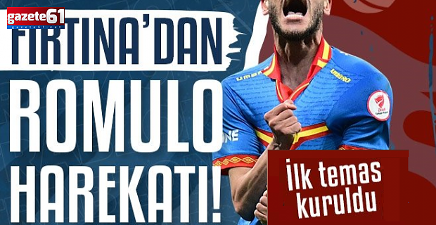Trabzonspor'da Romulo harekatı!