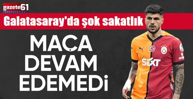 Trabzonspor maçı öncesi sakatlandı!