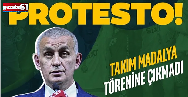 Trabzonspor Seremoniye Çıkmadı