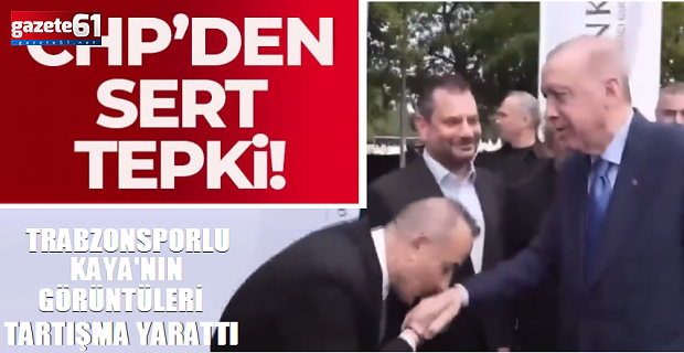 Trabzonspor yöneticisinin görüntülerine CHP'den tepki geldi!