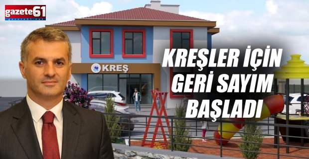 Yomra’ya iki Yeni Kreş İçin Geri Sayım Başladı