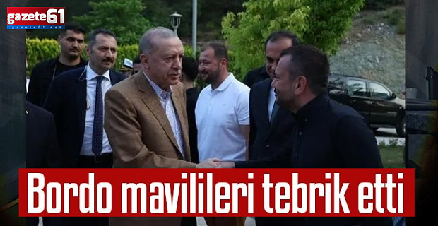 Başkan Erdoğan ile Ertuğrul Doğan bayramlaştı