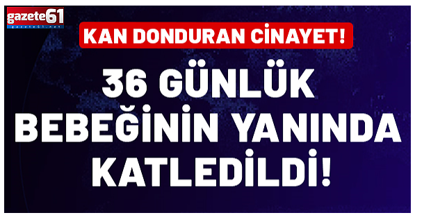 Kan donduran cinayet!
