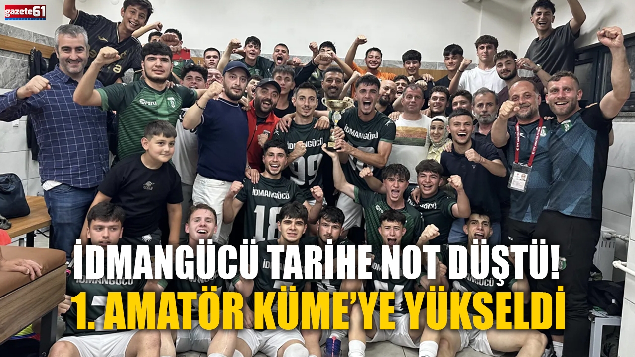 İdmangücü tarihe not düştü!