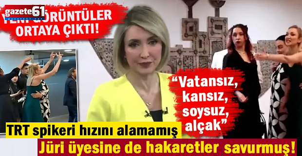 Jüri üyesine de hakaretler savurmuş! Yeni görüntüler ortaya çıktı…