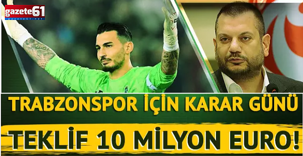 Trabzonspor’un yıldızı Uğurcan Çakır Fransa yolcusu…