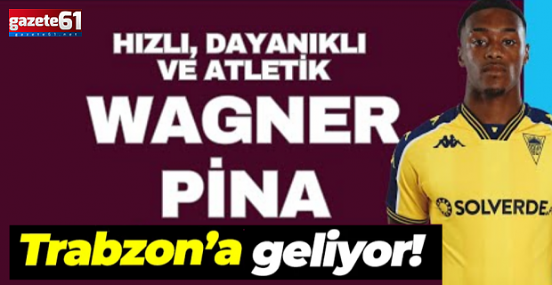 Wagner Pina Trabzon'a geliyor!