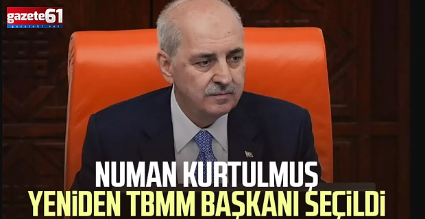Yeniden TBMM Başkanı seçildi