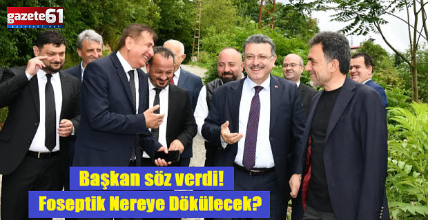Başkan Genç söz verdi! Foseptik Nereye Dökülecek?