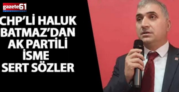 Batmaz'dan Hisoğlu'na sert yanıt