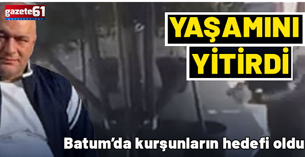 Batum'da uyuşturucu hesaplaşmasında bir Türk hayatını kaybetti