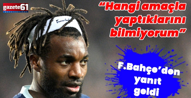 FENERBAHÇE'DEN YANIT GECİKMEDİ!