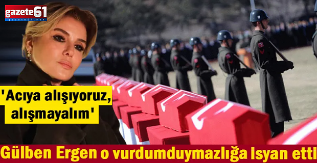 Gülben Ergen o vurdumduymazlığa isyan etti!