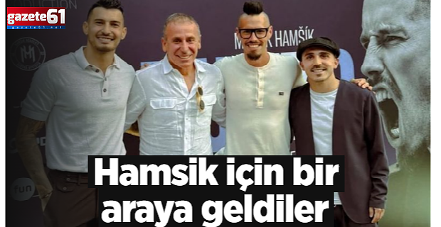 Hamsik’in jübilesi için Slovakya’da buluştular!