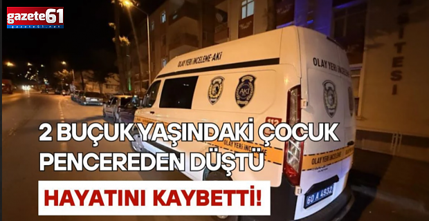 Kahreden olay! Bebek pencereden düştü