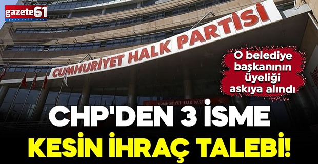 Manavgat Belediyesi'ne rüşvet operasyonu! CHP'den 3 isme kesin ihraç talebi!