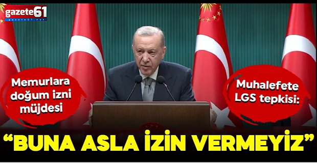 Muhalefete LGS tepkisi! "Buna asla izin vermeyiz"