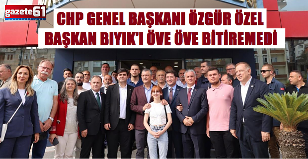 Özgür Özel, Mustafa Bıyık'ı öve öve bitiremedi 