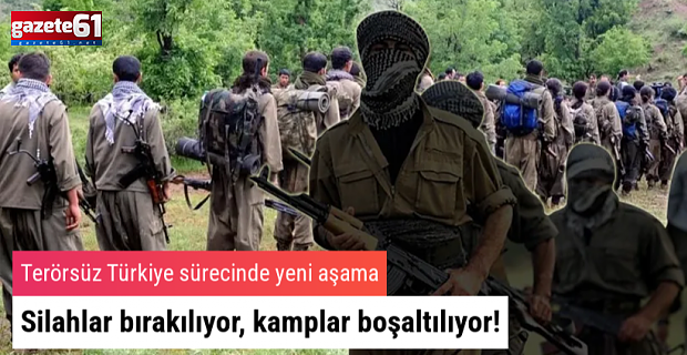 Terör örgütü bugün silah bırakıyor