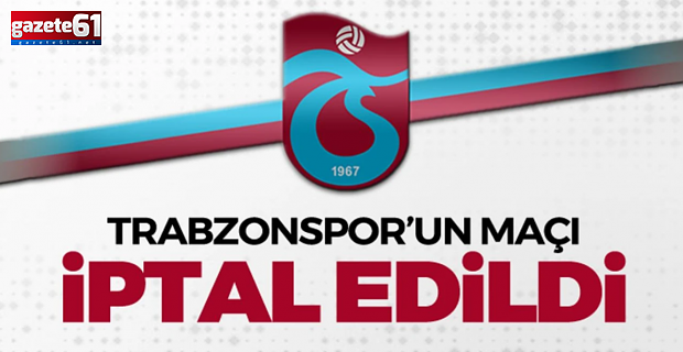Üçüncü maç iptal oldu