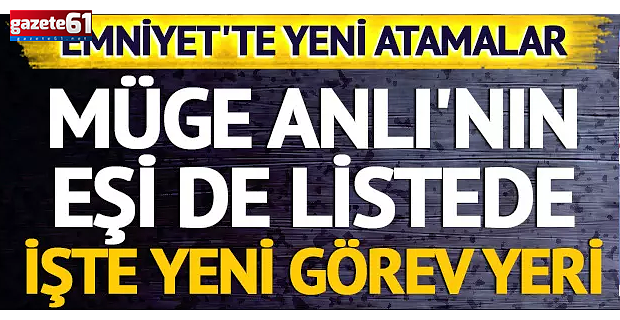 Valilik duyurdu, Müge Anlı'nın eşi Şinasi Yüzbaşıoğlu da o listede...